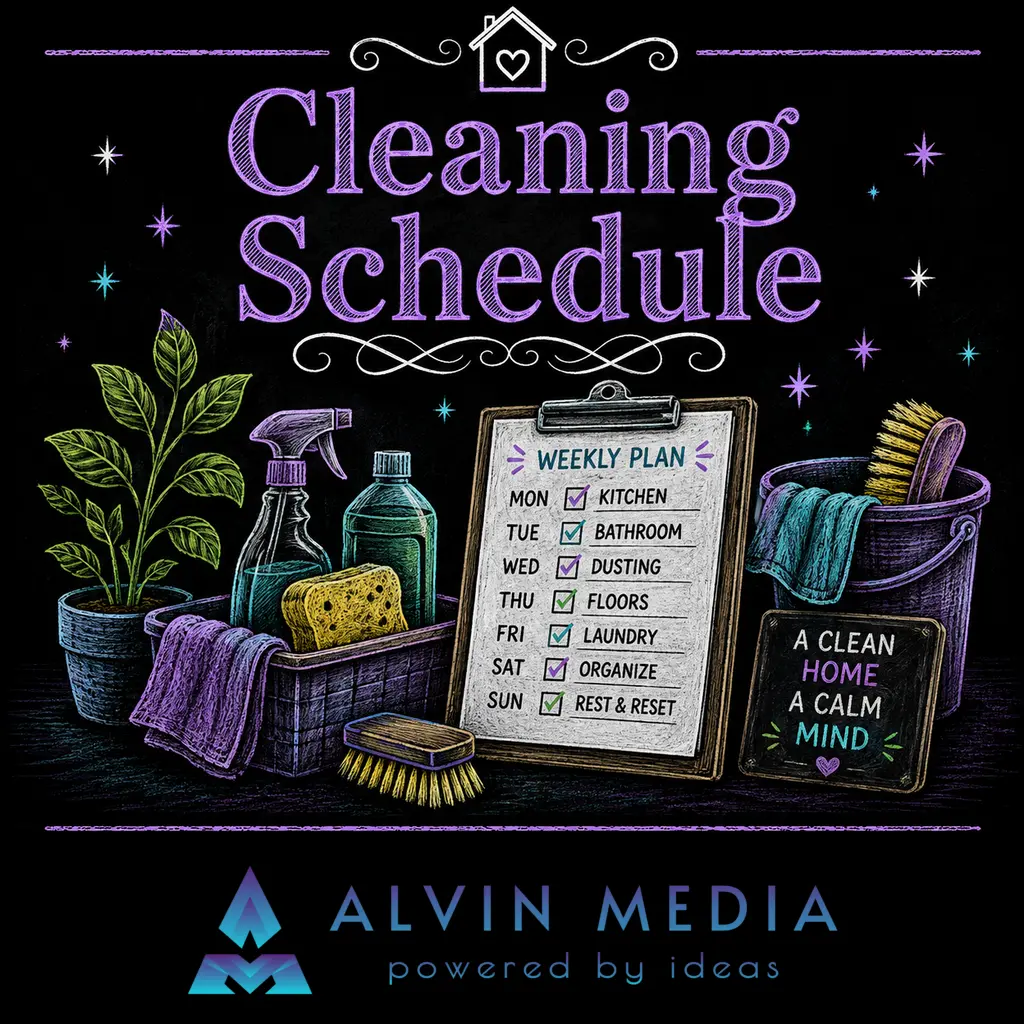 Cleaning Schedule cover