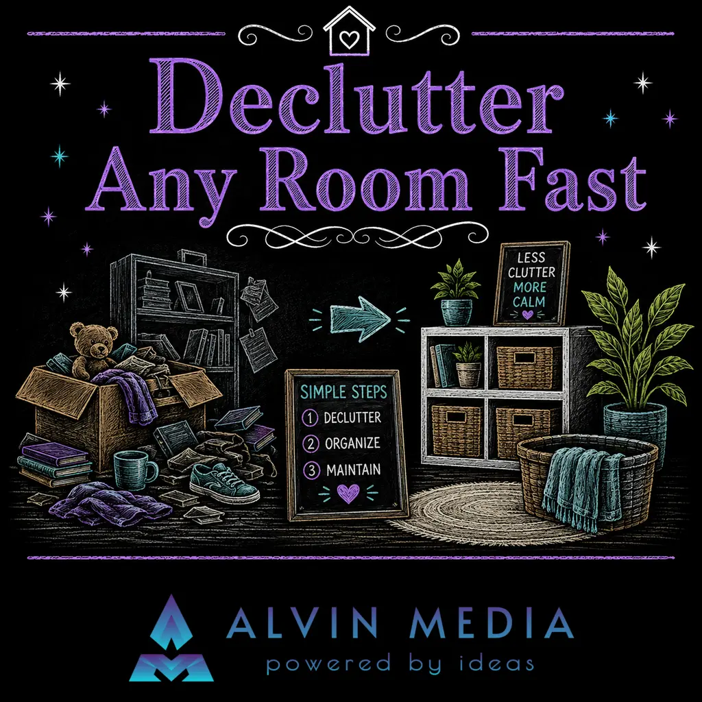 Declutter Any Room Fast cover