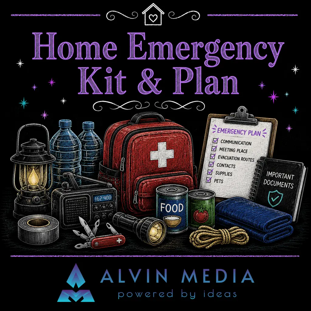 Home Emergency Kit & Plan cover