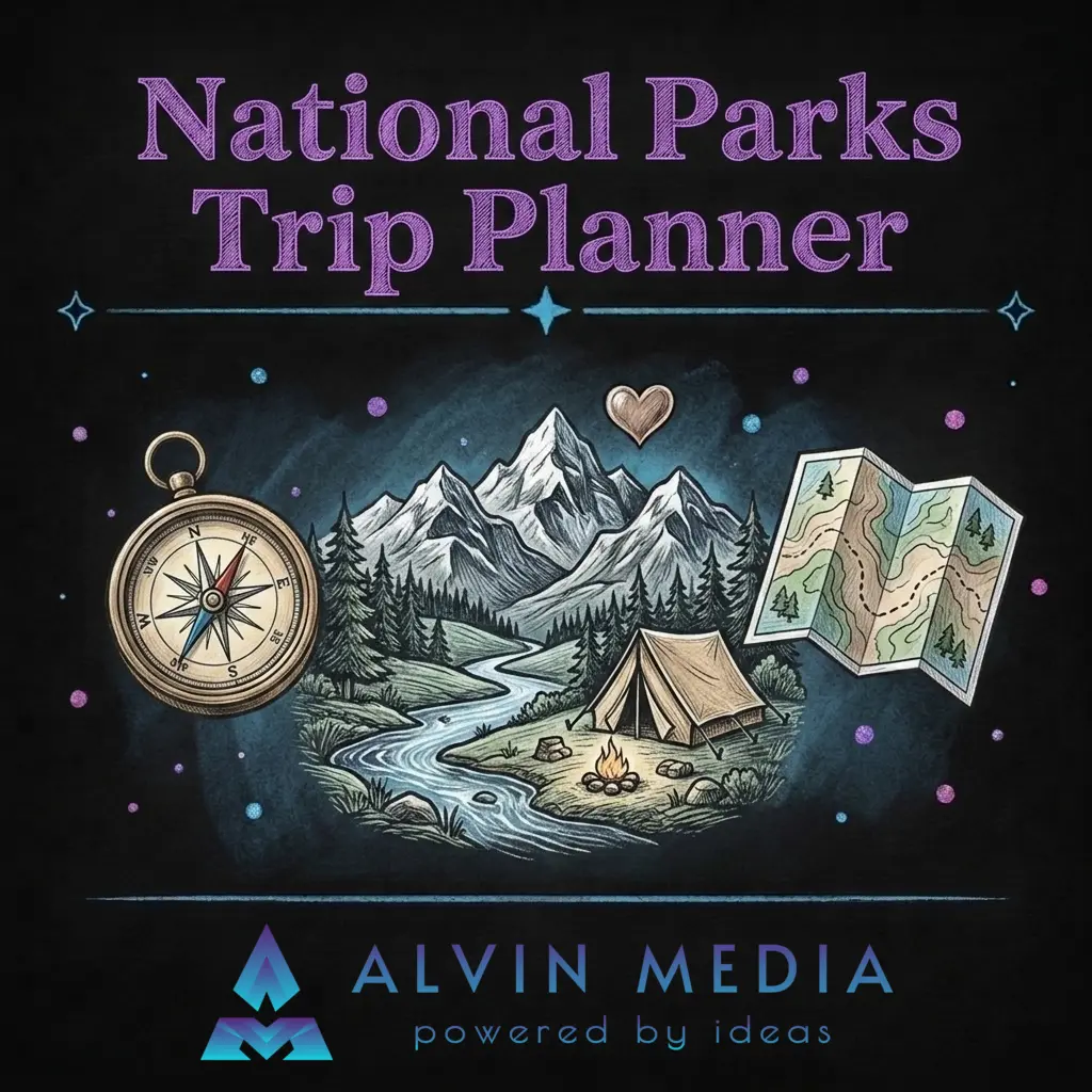 National Parks Trip Planner cover