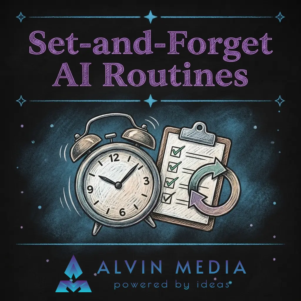 Set-and-Forget AI Routines Playbook cover
